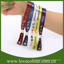 Hot sale handicraft festival wristband with custom logo